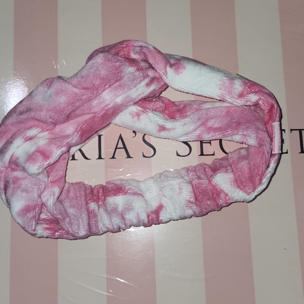 Pink Tie-Dye Headband NWT